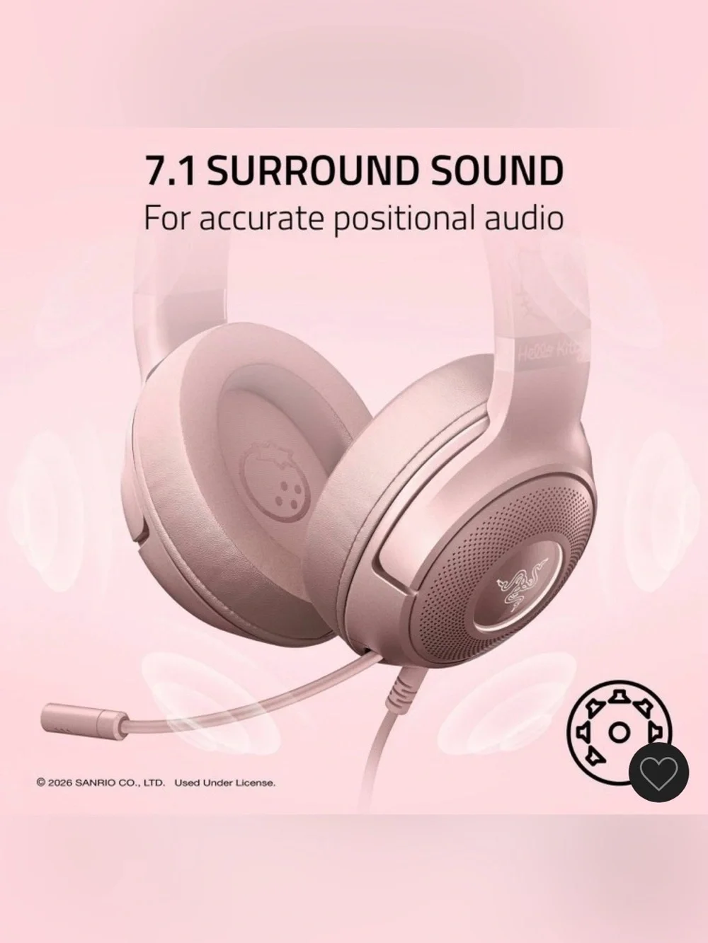 Razer Kraken Kitty V2 USB Headset